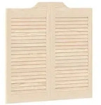 vidaXL Schwingt&uuml;ren Natur 80 x 40 cm Massives Kiefernholz
