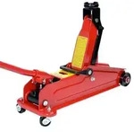 HYCHIKA Steel Racing Trolley Jack mit hydraulischer Kolben-Schnellhubpumpe, 3...