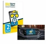 2x BROTECT Entspiegelungs-Folie f&uuml;r Volkswagen Touran 2.0 Discover Media 8