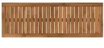 vidaXL Tischplatte 100,5 x 35 x 2 cm Rechtwinklig Massives Akazienholz