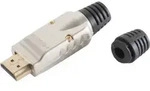 S/CONN maximum connectivity HDMI-Stecker, Metalll, Selbstmontage, 4K2K...