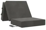 vidaXL Klappsofa Bett 75 x 63 x 45 cm Dunkelgrau