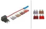 HELLA 8JD 743 557-811 Sicherungshalter - ATO - Set