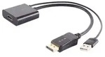 HDMI-A Adapter, Displayport Stecker, 4K, 30cm