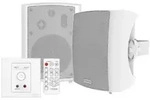 Vision TC3-AMP+SP-1800, 3-Wege, 2.0 Kan&auml;le, Kabelgebunden, 50 W, 80 - 20000 Hz,