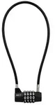 Zahlenschloss Stahlseil 4-stellig 38,1 cm Durchmesser 1,9 cm Zinklegierung