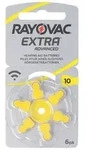 10x 6 St&uuml;ck Rayovac H&ouml;rger&auml;tebatterie Varta HA10, PR70, 4610, Acoustic...
