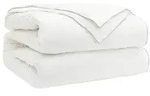 vidaXL Bettdecke TRIER 200x200cm 4 Jahreszeiten 140+220GSM Wei&szlig;