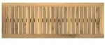 vidaXL Tischplatte 100,5 x 35 x 2 cm Rechtwinklig Massives Akazienholz