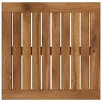 vidaXL Tischplatte 40,5 x 40 x 2 cm Rechtwinklig Massives Akazienholz