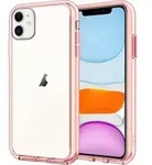Schutzh&uuml;lle iPhone 11 6 1 Transparent Anti Kratz Vergilbung Ros&eacute;gold
