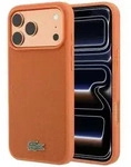 Lacoste H&uuml;lle iPhone 17 Pro Max / 18 Pro Max MagSafe Petit Pique Kunstleder...