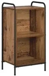 vidaXL B&uuml;cherregal 55,5 x 33 x 174 cm Holzwerkstoff Altholz