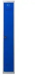 Phoenix PL1130GBC Schlie&szlig;fach Locker Grau - 1 Spind 1 blauer T&uuml;r -