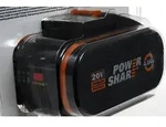 WORX Akku WA3664 20V 4,0Ah Li-Ion, 20V, Li-Ion