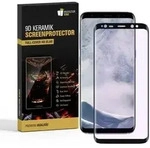 2x 9D Keramik-Glass f&uuml;r Samsung Galaxy S9 Plus FULL COVER 3D KLAR Panzerfolie