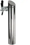 Schanks&auml;ule, Bierzapfs&auml;ule - Modell Tower, matt geb&uuml;rstet, 2-leitig
