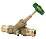 Schl&ouml;sser Armaturen FREISTROMVENTIL, PRESSANSCHL.IG M.ENTL, ST.SP, DN25, PRESS...