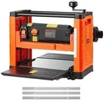 VEVOR Dickenhobel, 2 Gang, 330 mm breiter Arbeitstisch, Hobelmaschine, drei...
