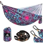 NATUREFUN Ultraleichte Reise Camping H&auml;ngematte | 300 kg Tragkraft (275 x140