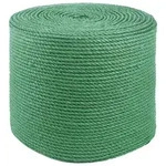 vidaXL Juteseil Gr&uuml;n 100% Tossa Jute