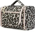 Kulturtasche Gro&szlig; Waschbeutel Herren Damen Camping Reisen Rosa Leopard