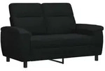 vidaXL Sofa Schwarz 158 x 90 x 95 cm Stoff