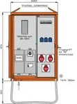 Walther Werke Anschlussverteilerschrank WAV0100R1