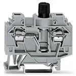 WAGO 282-128 Sicherungsklemme 13mm Zugfeder Belegung: L Grau 40St.