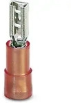 Phoenix Contact 3240051 Flachsteckh&uuml;lse Steckbreite: 4.8 mm Steckdicke: 0.8 mm 180