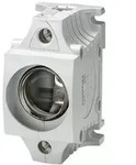 Siemens D-Sicherungssockel DIII 1p DIII 5SF1260 63A 500V Kst m.Abd Schraubbef
