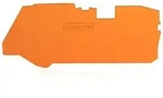 Wago - Abschluss- und Zwischenplatte,1 mm dick,orange