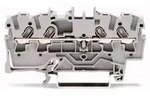 WAGO 2001-1406 Durchgangsklemme 4.20mm Zugfeder Gelb 100St.