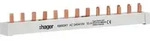 Hager 4-polige Stift-Phasenschiene 63A, 10mm2 und 13TE f&uuml;r 1 FI 4P, 1 LS 3P+N...