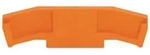 WAGO 280-333 Abschluss- und Trennplatte Orange 25 St.