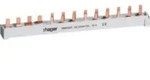 Hager 4-polige Stift-Phasenschiene 63A, 10mm2 und 13TE f&uuml;r 1 FI 4P und 9 LS...
