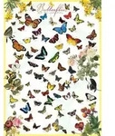 Schmetterlinge (Puzzle) Schmetterlinge, Anzahl Teile: 1000, Ma&szlig;e (B/H): 48 x 68 cm,