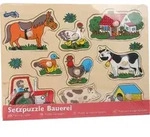 small foot 1767 Setzpuzzle Bauerei aus Holz