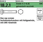 Sechskantschraube R 83933 UNC VG 3/4x2 1/2 Grade 5 (~8.8) galv.verz. 25St.