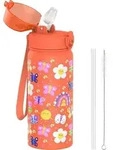 Kindertrinkflasche Edelstahl Vakuumisoliert Libellen 550ml 18oz