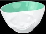 FIFTYEIGHT Schale 500ml - Gl&uuml;cklich innen Jade