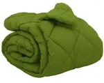 vidaXL Winterbettdecke Gr&uuml;n 220 x 240 cm Mikrofaser