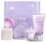 BODY & EARTH Geburtstagsgeschenk f&uuml;r Frauen - 5tlg. Orchideenduft Geschenkset mit