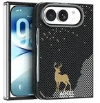 Handyh&uuml;lle Kunststoff f&uuml;r Apple iPhone Duo Motiv Muster Kameraschutz Rahmen