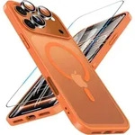 Handyh&uuml;lle MagSafe Panzerglas iPhone 17 Pro Orange iPhone 17 Pro