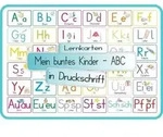 Mein buntes Kinder-ABC Druckschrift mit Umlauten, Doppellauten und Sp, St, Sch...
