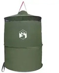vidaXL Pop-up Toilette Zelt mit Aufh&auml;ngeseil Gr&uuml;n 97 x 126 cm