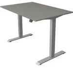 Sitz-/Stehtisch Move 1 elektr. h&ouml;henverstellbar BxTxH 120x80cm -123cm grafit/silber