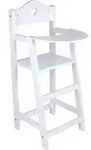 Small Foot High Doll Chair White