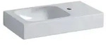 Geberit Waschtisch iCon m HL u Ablage R o &Uuml;L 530x310mm wei&szlig;